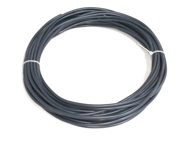 Plastic welding rod PVC-P flexible 4mm Round Gray 10 Meter | az-reptec